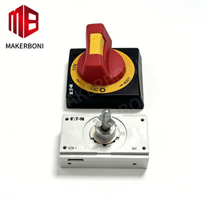 Mua 311273 Chuyển đổi tay cầm xoay gắn trên cửa với khả năng khóa / gắn thẻ và mã màu đỏ / vàng cho các bộ ngắt mạch Lectra & Eaton NZM1 online manufacture