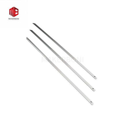 801439 IX6 cắt dao hai lỗ 310x7.0x2.0mm cho ngành công nghiệp đồ lót lỗ duy nhất