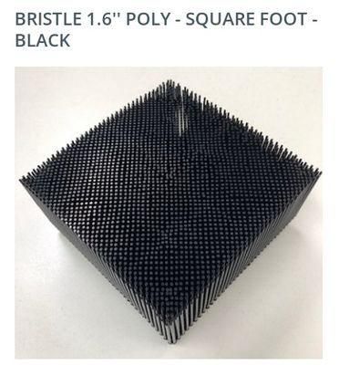 92911001 Lông bàn chải nylon – Lông bàn chải máy cắt tự động Poly hình vuông màu đen cho Gerber GT7250